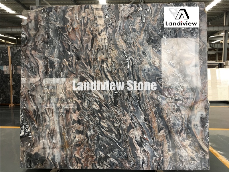 Louis Grey Marble Slabs and Tiles