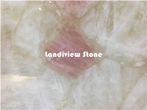 Pink Quartz Slabs and Tiles