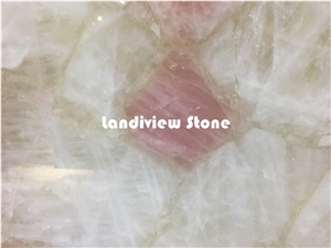Pink Quartz Slabs and Tiles