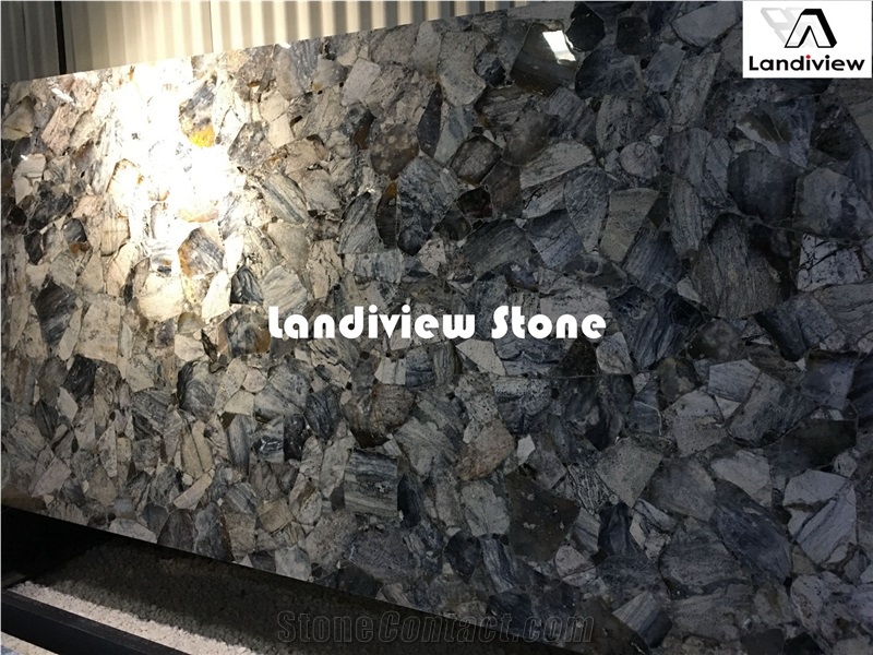 Semiprecious Stone Slabs and Tiles