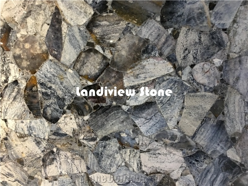 Semiprecious Stone Slabs and Tiles