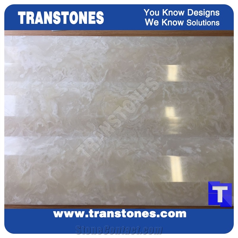 3d Solid Surface Faux White Marble Thin Laminated Wall Panels,Cnc Carved Walling