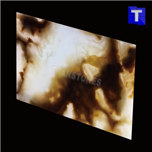 Artificial Golden Dragon Onyx Wall Caldding Panel Floor Covering Tiles Solid Surface Green Glass Stone for Bar Tops,Reception Table Desk,Hotel Counter Tops Design,Interior Engineered Stone