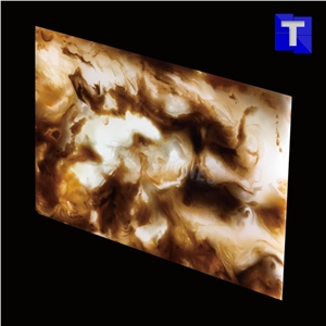 Artificial Golden Dragon Onyx Wall Caldding Panel Floor Covering Tiles Solid Surface Green Glass Stone for Bar Tops,Reception Table Desk,Hotel Counter Tops Design,Interior Engineered Stone