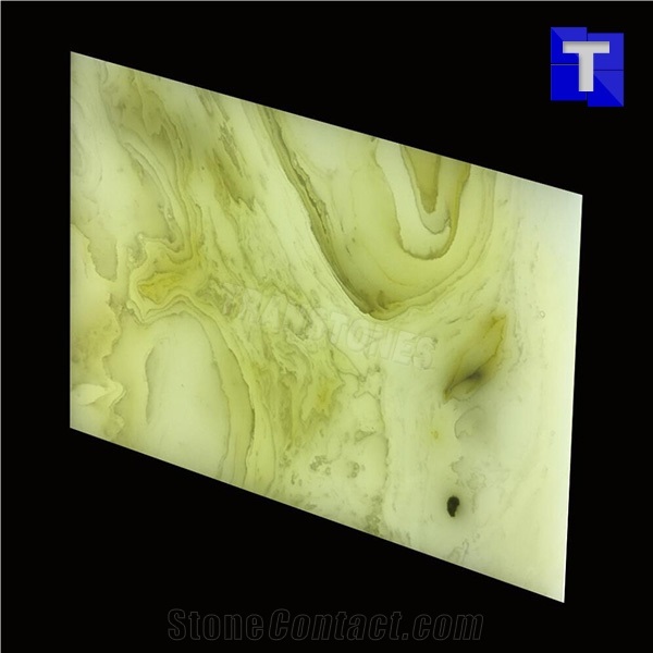 Artificial Marble Verde Malachite Stone Slabs Panel Walling Tiles,Engineered Stone Solid Surface Translucent Backlit Glass Stone Sheet for Kitchen Countertops