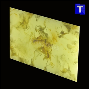Artificial Resin Crystal Green Marble Wall Panel,Floor Tiles Solid Surface Glass Alabaster Stone for Bar Tops,Reception Table Desk,Hotel Counter Tops Design,Interior Engineered Stone Manufacture