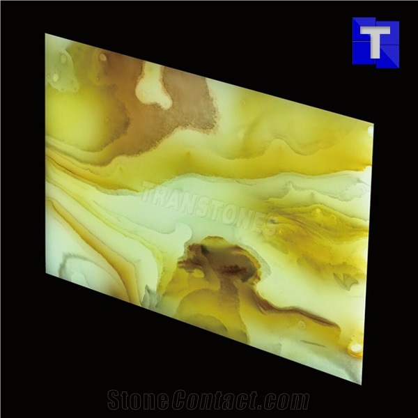 Artificial Zebra Rainbow Jade Onyx Wall Panel Floor Tiles,Alabaster Glass Stone Slabs for Kitchen Bar Tops,Bath Tops Translucent Backlit Customzied Design, Solid Surface Glass Onyx Manufacture