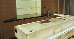 Best Price Solid Surface Translucent Backlit Onice Onyx Bar Top,Kitchen Countertop Interiro Furniture Decoration,Engineered Stone Manmade Material for Building Work Top