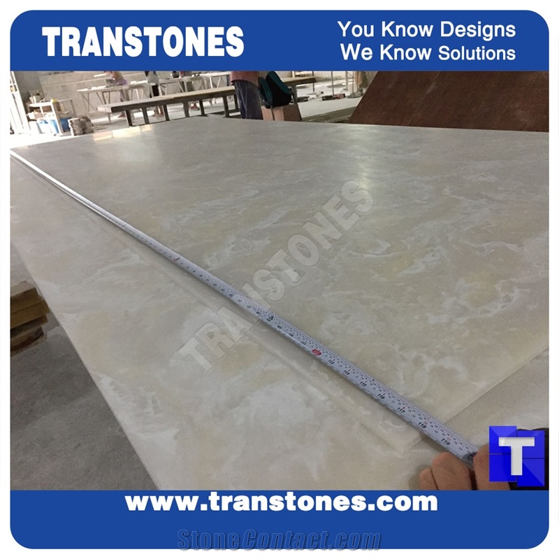 High Gloss Artificial Marble Beige Spray Silver Faux Slabs,Tile 3d Waterjet Wall Panel Celing Floor Covering,Solid Surface Engineered Glass Resin Stone Interior Building Decor