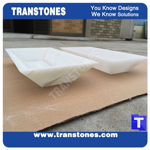 Manufacture Solid Surface Artificial White Marbl Interior Pillar Caps,Pier Caps for Column,Engineered Stone Quoin,Wall Coping