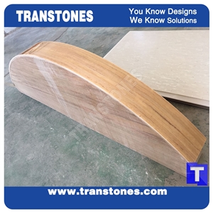 Solid Surface Imperial Wooden Vien Faux Marble Slabs,Tile Wall Panel,Engineered Stone Artificial Fossi Yellow Wood Grain Resin Glass Stone Panel for Reception Table Translucent Backlit
