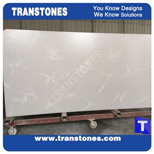 Solid Surface Royal White Rose Artificial Marble Slabs Polished Wall Cladding Panel,Floor Covering,Interior Stone Building Material Manufacture