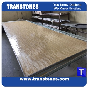 Solid Surface Silver Golden Mosaic Panel Tiles Slabs for Countertop,Wall Cladding Floor Covering,Artificial Marble Interior Glass Stone Panel Polished High Gloss