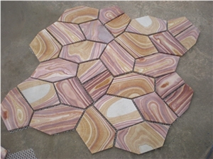 Flag Stone Road Paving Random Flagstones Irregular Flagstones