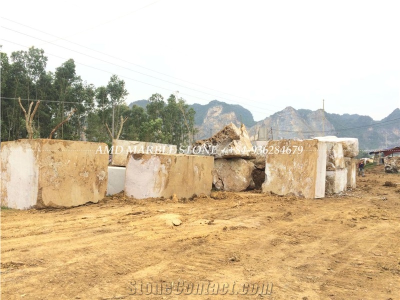 Luxury Grey Galaxy Marble Block for China Market