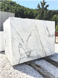 Bianco Carrara Marble Block