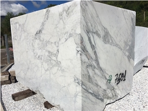 Carrara White Marble Block