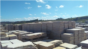 Yellow Quartzite Sao Tome - Handcut
