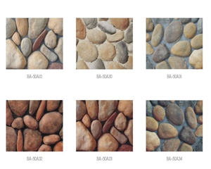 Factory Direct Sale Faux Rock Veneer, River Rock Siding for Decoration
