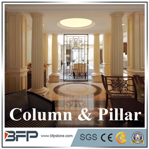 Column Pillar Design for Home Decorative Fiberglass Indoor Decorative Coulumns