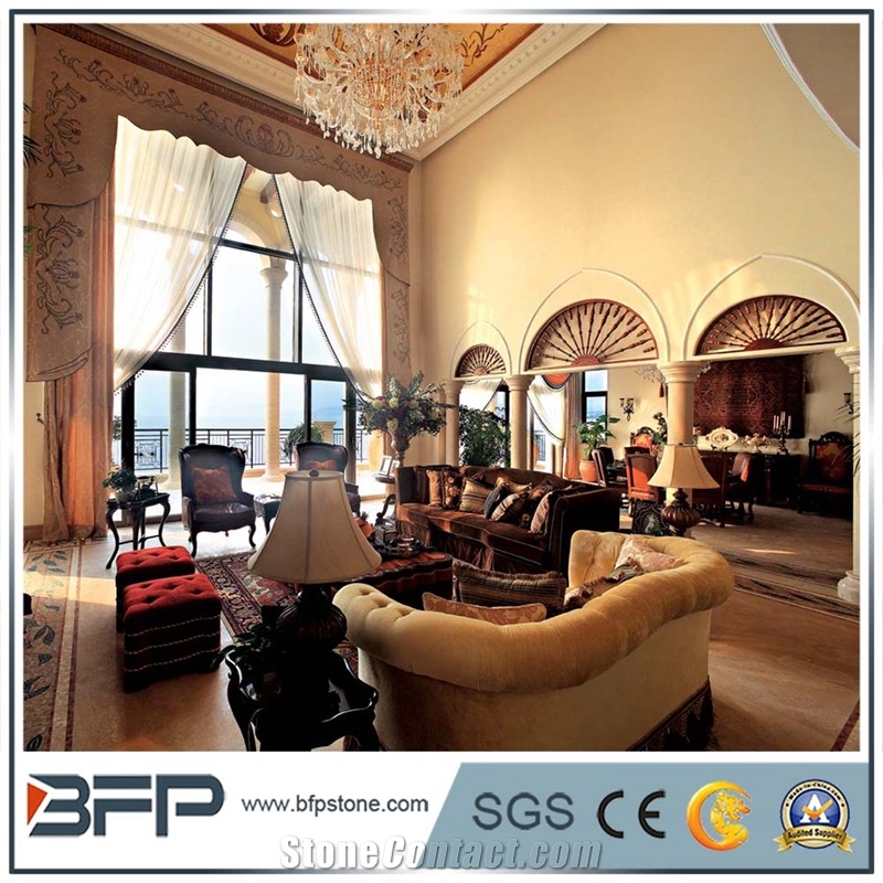 Luxury Marble Column/Pillar,Natural Marble Stone Hollow Columns