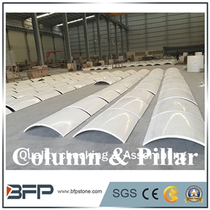 Luxury Marble Column/Pillar,Natural Marble Stone Hollow Columns