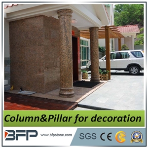 Moden Round Marble Columns for Decoration
