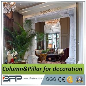 Newstar Light Marble Columns,Architectural Columns