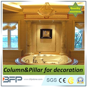 Round Hollow Column, Marble Columns for Sale