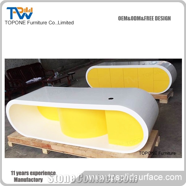 Factory Price Artificial Marble Stone Black Color Google Desk Tops, Interior Stone Acrylic Solid Surface Black Executive Office Table Tops Design, Interior Stone Google Desk Furniture