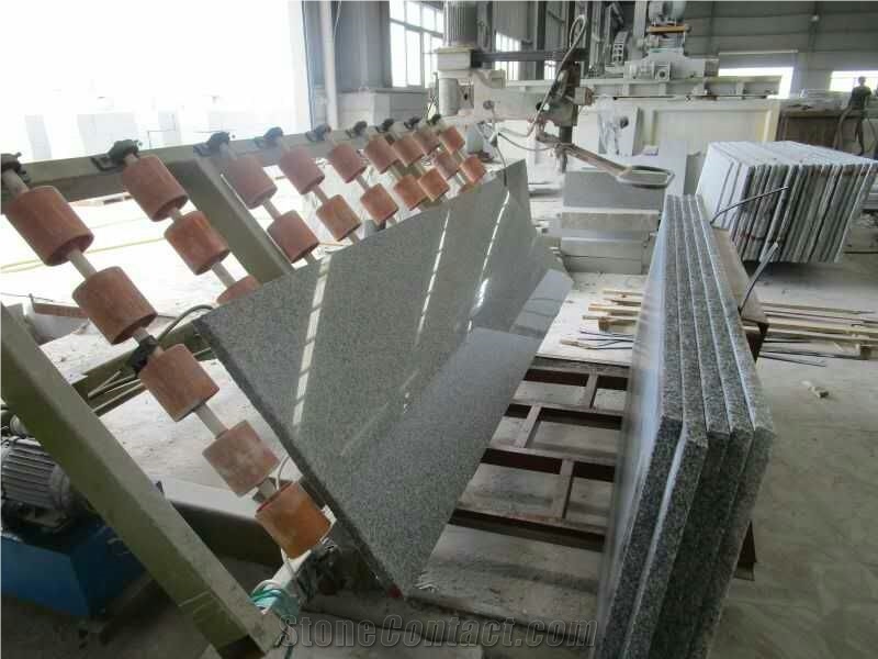 Bianco Crystal Granite, G603 White Granite,Chinese White & Grey Granite G603, Jinjiang 603, Hubei Macheng 603, Gangsaw Slabs Polished Tiles,Stripe, G603 for Steps, Risers, Tiles, Countertops