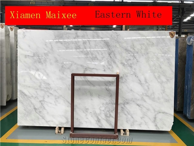 Star White, Luxury Chinese Oriental or Eastern White Marble Slab & Tile with Polish Hone Antique Surface for Flooring Covering Wall Cladding Countertop Bathroom Step Mosaic for Interior Decoration