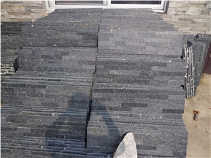 Black Quartzite(Gc-101) / 5 Rows/Culture Stone/Stone Veneer/Wall Stone/ Natural Quartzite