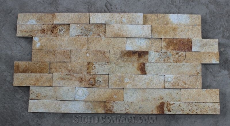 Gc-115-Z-Shape /4 Rows/Culture Stone/Stone Veneer/Wall Stone/ Natural Quartzite