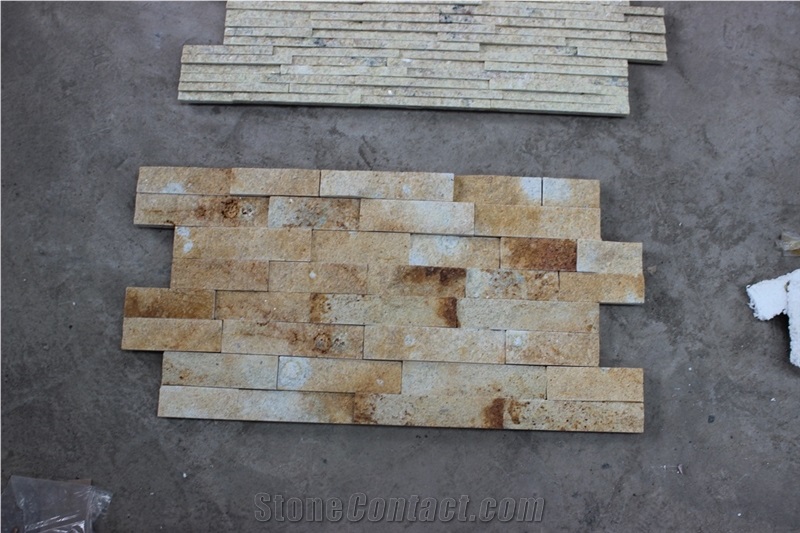 Gc-115-Z-Shape /4 Rows/Culture Stone/Stone Veneer/Wall Stone/ Natural Quartzite