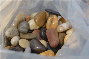 Pebble Stone,River Stone,Polished,Walkway Stone,White,Black