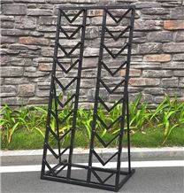 115wing Stands Onyx Table Stand Ceramic Display Rack Exhibition Stand Stepwise Stone Rack Hardwood Suitcase Wood Tile Display Tiles Showroom Display Painting Storage Rack Vinyl Racks Laminated Display