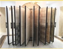119sliding Hardwood Displays Ceramic Display Rack Exhibition Stand Vinyl Racks Granite Displays Laminated Flooring Flexible Displays Cabinets Floor Displays Marble Shelf Onyx-Slabs Frame Blue-Marble S
