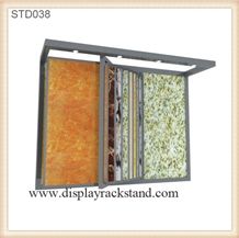 120sliding Wood Flooring Displays Onyx Table Stand Ceramic Display Rack Exhibition Stand Iron Stands Wire Racks Marble Displays Stone Shelf Granite Stone Towers Marble Shelf Limestone Rack Quartz Blue