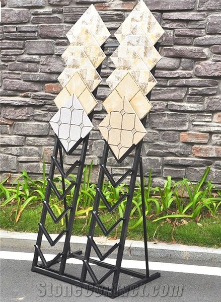 132tile Racks Porcelain Displays Onyx Table Stand Ceramic Display Rack Exhibition Stand Mosaic Tile Stand Wire Granite Racks Storage Stone Racks Steel Limestone Racks Marble Displays Frames Vinyl Trad