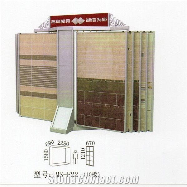 167granite Display Metal Storage Slate Rack Monument Sample Fixture Onyx Marble Stone Shelf Ceramic Tile Rack Exhibition Stand Quartz Limestone Tile Ceramic Flower Mosaic Acrylic Fixture Sandstone Har