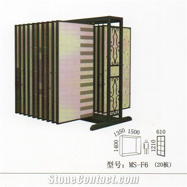 167granite Display Metal Storage Slate Rack Monument Sample Fixture Onyx Marble Stone Shelf Ceramic Tile Rack Exhibition Stand Quartz Limestone Tile Ceramic Flower Mosaic Acrylic Fixture Sandstone Har