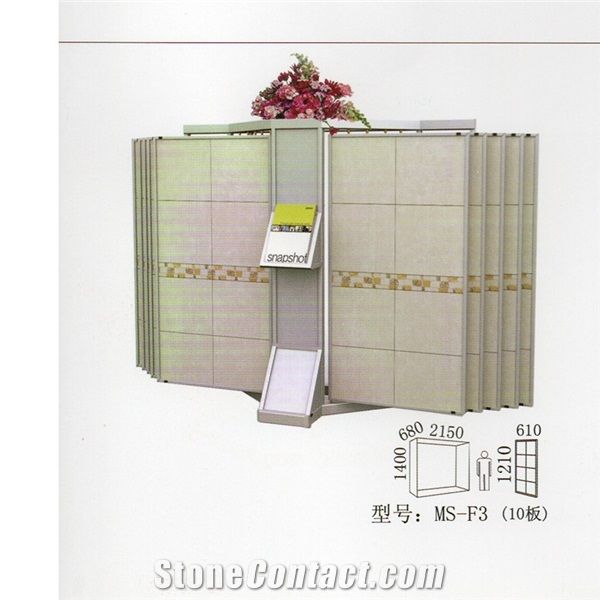 171 Granite Display Slate Rack Monument Metal Storage Sample Fixture Onyx Marble Stone Shelf Ceramic Tile Rack Exhibition Stand Quartz Limestone Tile Ceramic Flower Mosaic Acrylic Fixture Sandstone Ha