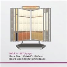 183 Granite Display Metal Storage Slate Rack Monument Sample Fixture Onyx Marble Stone Shelf Ceramic Tile Rack Exhibition Stand Quartz Limestone Tile Ceramic Flower Mosaic Acrylic Fixture