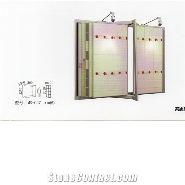 191 Granite Display Slate Rack Monument Metal Storage Sample Fixture Onyx Marble Stone Shelf Ceramic Tile Exhibition Stand Quartz Limestone Tile Ceramic Flower Mosaic Acrylic Fixture Sandstone Hardwoo