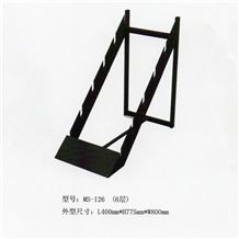 195 Granite Display Slate Rack Monument Sample Fixture Onyx Marble Stone Metal Storage Shelf Ceramic Tile Rack Exhibition Stand Quartz Limestone Tile Ceramic Flower Mosaic Acrylic Fixture