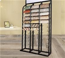 2017 Hot Sale Stone Tile Display Racks Marble Display Stands Ceramic Racks Stands Granite Metal Display Stands Hardwood Displays for Stone Show Construction Materials