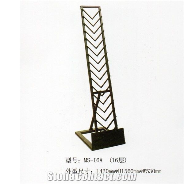 202 Granite Display Slate Monument Sample Fixture Onyx Marble Stone Shelf Ceramic Metal Storage Exhibition Stand Quartz Limestone Tile Ceramic Flower Mosaic Acrylic Fixture