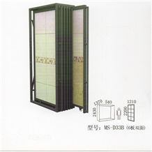 221 Granite Display Metal Storage Slate Rack Monument Sample Fixture Onyx Marble Stone Shelf Ceramic Tile Rack Exhibition Stand Quartz Limestone Tile Ceramic Flower Mosaic Acrylic Fixture