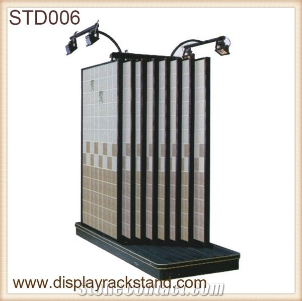Ceramic Display Rack Storage Racks Tile Displays Stands Cabinets Mosaic Displays Marble Cases Granite Wire Racks Ceramic Wall Racks Sandstone Steel Racks Limestone Iron Stands Vinyl Metal Racks Hardwo